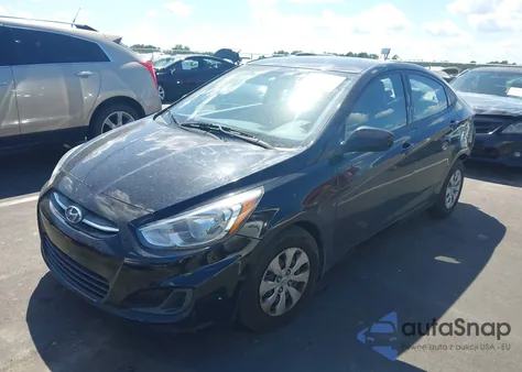 2016 Hyundai Accent Se из США, поврежденный, VIN KMHCT4AE7GU053704